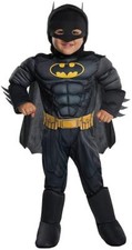 Batman Classic DC Superhero Dark Knight Fancy Dress Up Halloween Child Costume