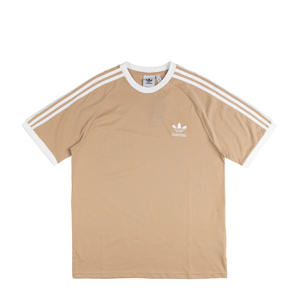 ★★送料無料★★adidas Originals 3-STRIPES T / BEIGE×BROWN Adidas Originals California T Shirt Adicolor 3 Stripe Mens