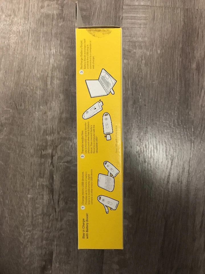 Sprint Portátil Micro USB Batería Boost Pack con Lector de Tarjetas MicroSD Foto 3 de 3