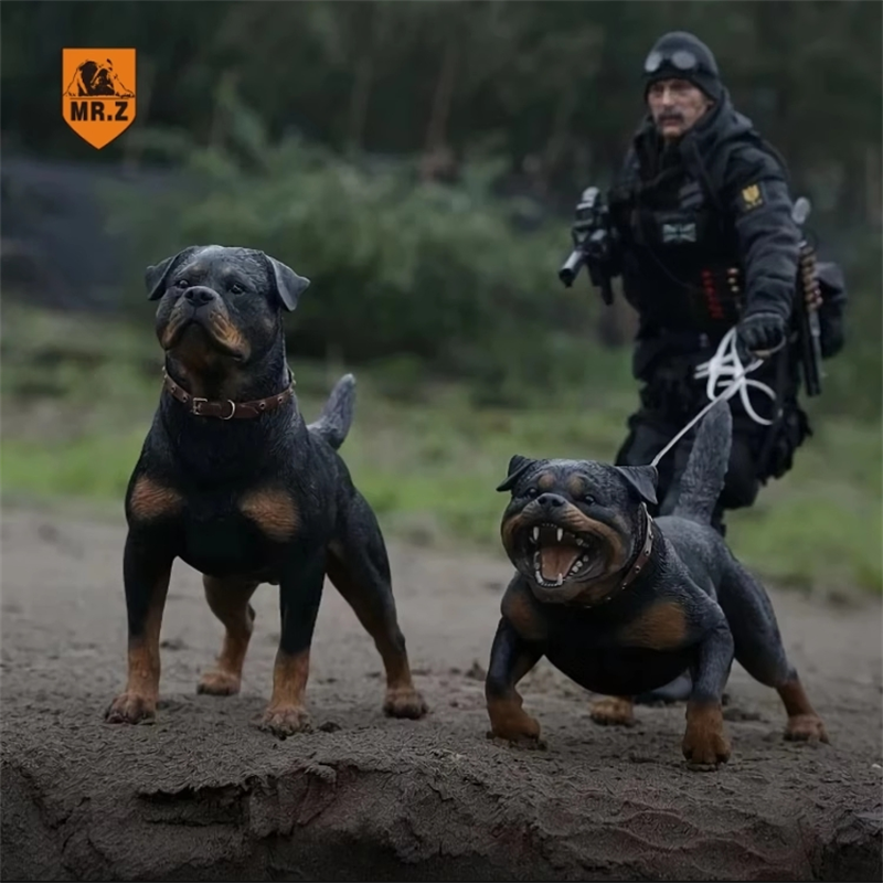 Mr.z 1/6 Rottweiler Dog Animal Model Figure Statue Collector Resin