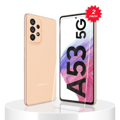 2x Samsung Galaxy A53 5G Panzerfolie Displayschutz Glas Schutzglas Folie 9H