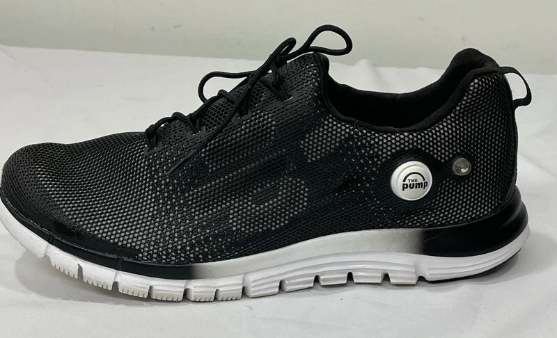 Mens The Pump Running Shoes Sneakers Black V62808 Low Top M eBay