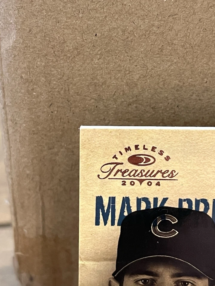 2004 Donruss Timeless Treasures Material Ink Mark Prior #1/5. SSP - Image 2 of 4