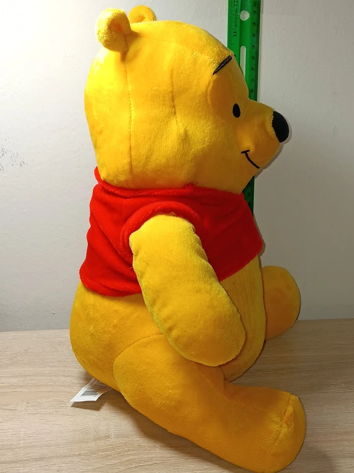 *FREE SHIP* 12" WINNIE the POOH Large Deluxe Super Soft Plush Toy Disney - Image 4 of 4