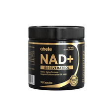 NAD Supplement Nicotinamide Riboside  Trans-Resveratrol 90 Anti Age Energy