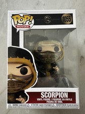FIGURA FUNKO POP MORTAL KOMBAT SCORPION #1055 NUEVA EN CAJA