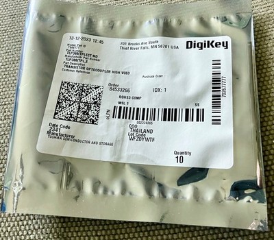 Lot of 10 - Toshiba Semiconductor TLP388(TPL,E Optoisolator Transistor 5kV