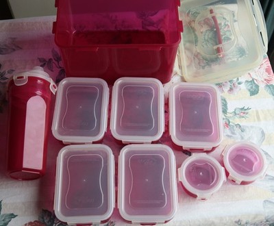 Lock&Lock Frischhaltedosen 9-tlg  von 100 ml  bis 4,5 L, alle in eine große Box