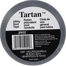 Tartan Utility Duct Tape - Silver  1.88 in. x 55 Yard