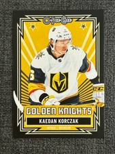 Kaedan Korczak 2025-26 OPC O-Pee-Chee Hockey Retro Black Border /100 #385