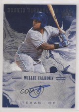 2018 Panini Diamond Kings DK Rookie Signatures Willie Calhoun #S-WC Auto 01rb