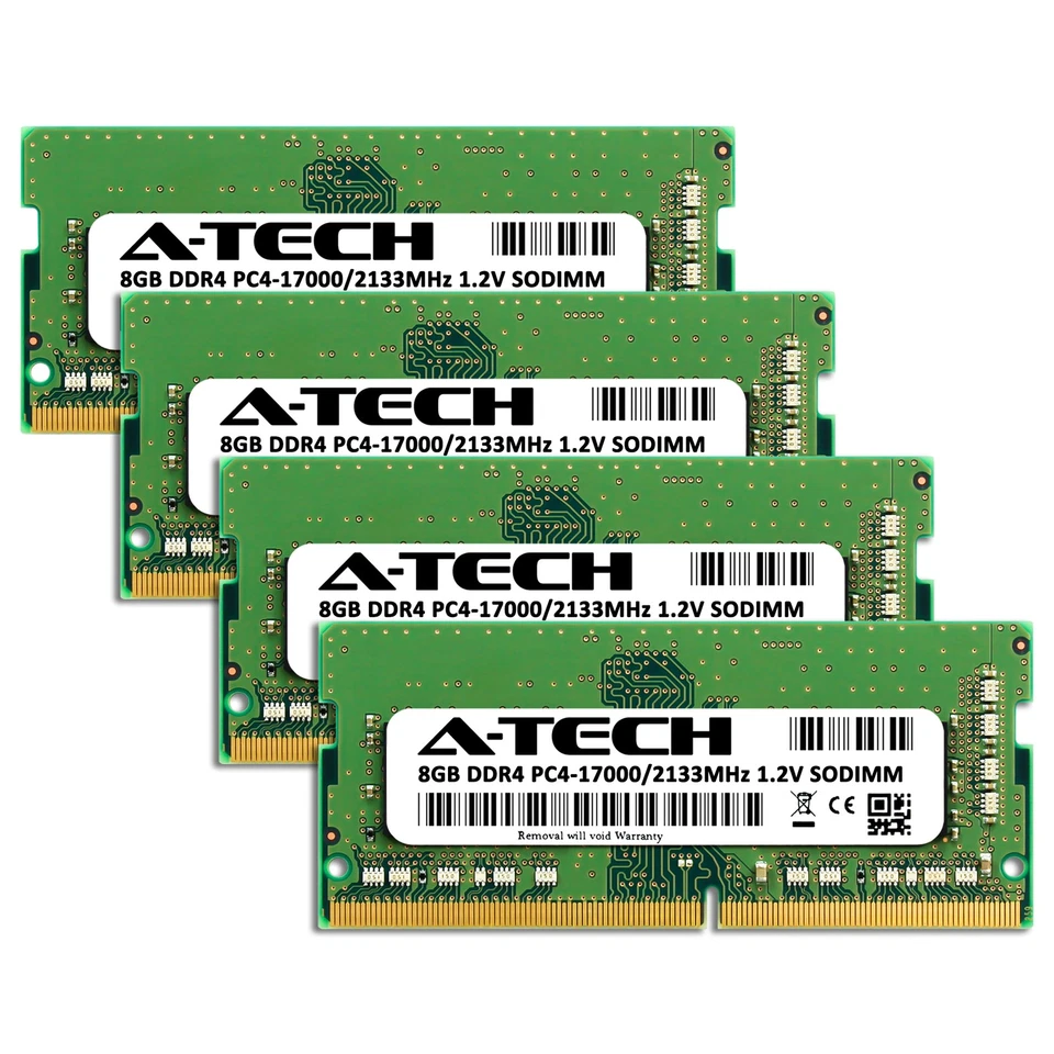 32GB 4x 8GB DDR4-2133 ASUS ROG G752 G752VM G752VSK G752VT G752VT-DH72 Memory RAM - Image 2 of 4