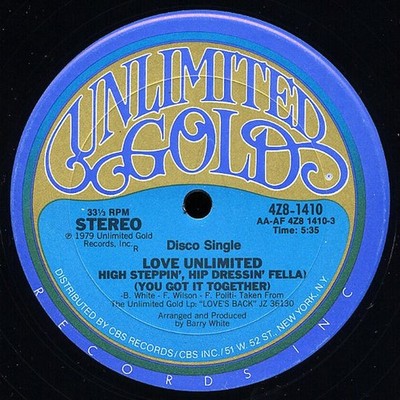 Love Unlimited - High Steppin', Hip Dressin' (Vinyl 12'' - 1979 - US - Original)