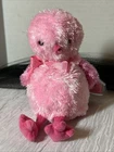 Vintage 2004 Ty Pinkys Beanie Baby CHENILLE the Pink Chick 5.5" New With Tags