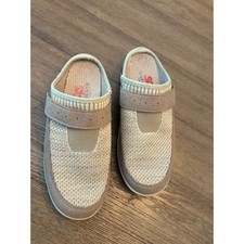 Orthofeet Slip On Mules Womens 7 Taupe Orthopedic Mesh Comfort Shoes