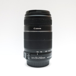 Canon EF-S 55-250mm f/4-5.6 IS II EOS Camera Zoom Lens F&R Caps