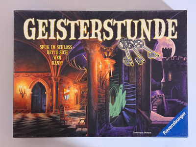 Geisterstunde Ravensburger Brettspie Spuk im Schloss Kinderspiel vollständig gut