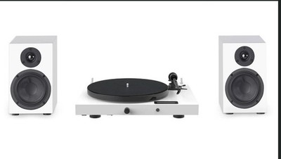 Pro-Ject Juke Box E1 Complete System Turntable Speaker Bluetooth Value $1199