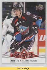 2017-18 Upper Deck CHL Promising Futures Kole Lind #PF3 READ 5x5