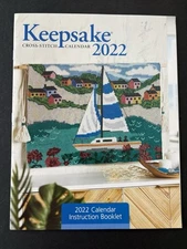 Craftways Keepsake Cross Stitch 2022 Calendar Pattern Instruction Booklet