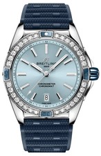2026 Breitling Super Chronomat Ice Blue Dial 38mm Women's Watch A17356531C1S1