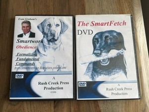Evan Graham Obedience SmartFetch Dog Training DVD Set Of 2 Retriever Smart work