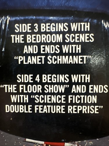 THE ROCKY HORROR PICTURE SHOW AUDIENCE PAR-TIC-I-PATION ALBUM (1983 2 LP) 1ST US - Picture 4 of 15
