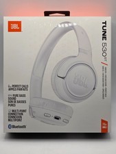 JBL Tune 530BT Wireless On-Ear Bluetooth Headphones White Pure Bass 76H Battery