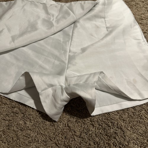 Christian Dior Paris Rock Skort Shorts weiß Damen groß fleckig Designer - Bild 5 von 9