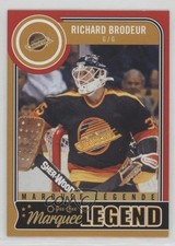 2014 O-Pee-Chee Marquee Legend Wrapper Redemption Red Border Richard Brodeur 1o3
