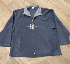 Disney Winnie Puuh Vintage 90er 1/3 Zip Fleece Pullover