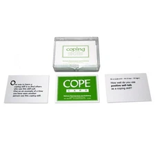 Coping Skills Card Game for Adults | Tabletop Stress Management Game