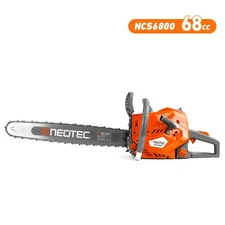 NEOTEC NCS6800 Chainsaw 68CC with 22inch And 24inch Bar And Chain .325 US SELLER