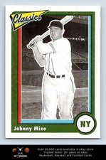 2023 Panini Chronicles Classics BASEBALL #30 Johnny Mize
