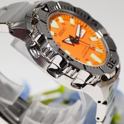 ☆SEIKO ORANGE MONSTER ダイバーズ200自動巻 稼動品☆ Seiko Orange Monster 7S26 0350 Automatic Diver 200m 42mm
