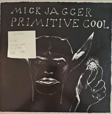 Mick Jagger Primitive Cool Vinyl Record VG+/VG+ 460123 1987