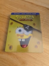 The SpongeBob Movie/Search For Squarepants Blu-Ray Steelbook New Sealed Mint