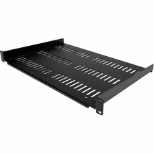 StarTech 1U Vented Server Rack Cabinet Shelf Fixed 12" Deep