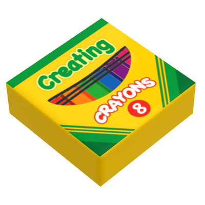 B3 Customs  Creating Crayons Small Box (1x1 Tile)