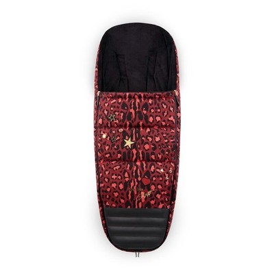 Cybex Footmuff Rockstar - Fußsack - Rosenrot Red - UVP 229,95  