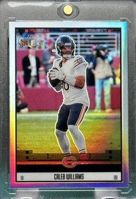 CALEB WILLIAMS RARE HOLO REFRACTOR PRIZM SPORTS CARD BEARS MINT