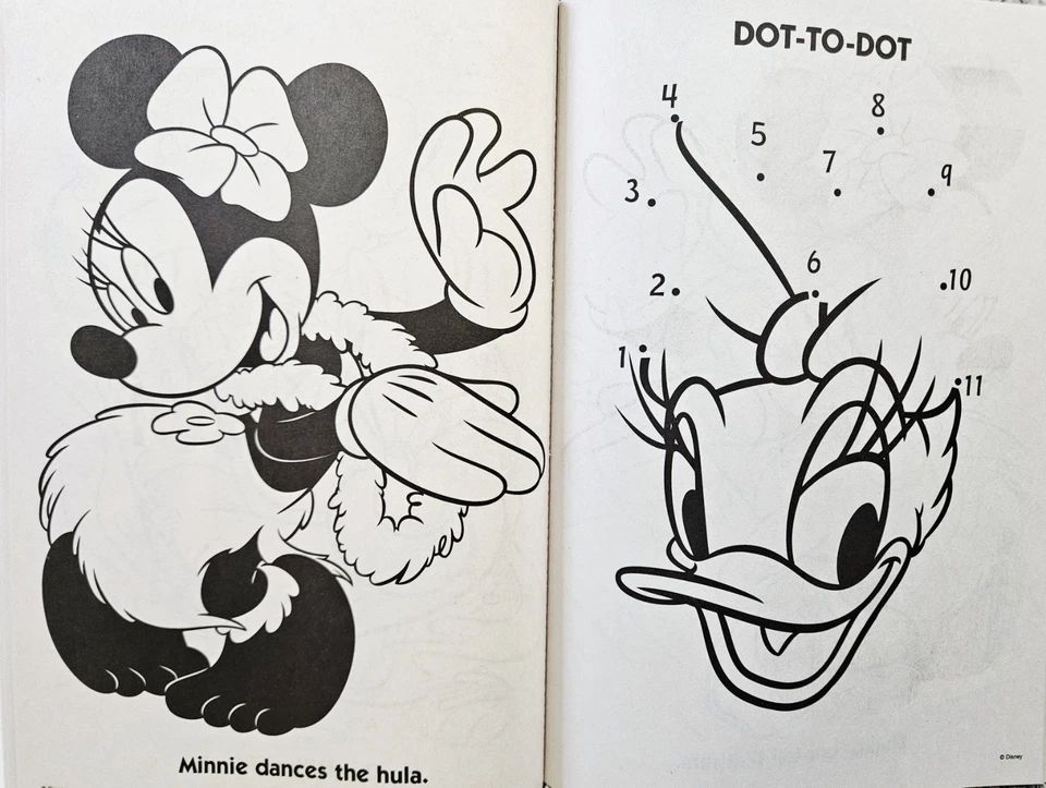 Disney Mickey Mouse 10 Different Coloring Books With Stickers & Crayons New! — 第 4/4 张图片