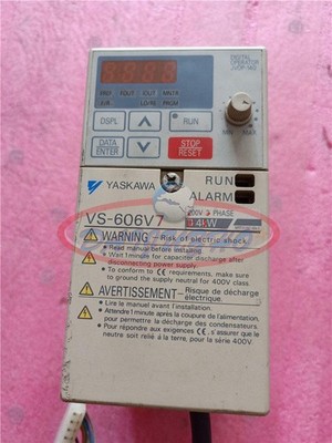 ONE   CIMR-V7AT20P4 0.4KW 220V INVERTER Used #qo