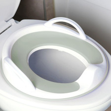 Potty Training Seat for Boys and Girls with Handles, Fits round  Oval Toilets,
