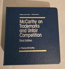 McCarthy on Trademarks and Unfair Competition...