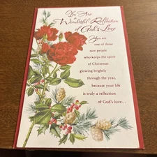 American Greetings Religious Christmas Greeting Card-New