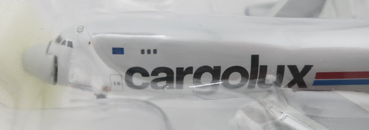 Herpa Cargolux Boeing 747-400F Model - City of Sandweiler - 1:500