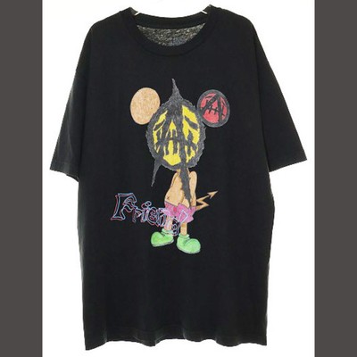 St Michael SaintMichael x Travis Scott Cactus Jack Utopia Tee Black L Size Used