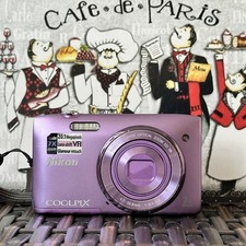 NIKON COOLPIX S3500 20.1MP Digital Camera 7x Optical Zoom Tested PURPLE 95%New