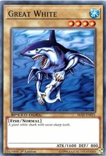 Yu-Gi-Oh TCG SBAD-EN021 C Great White Speed Duel: Attack from the Deep